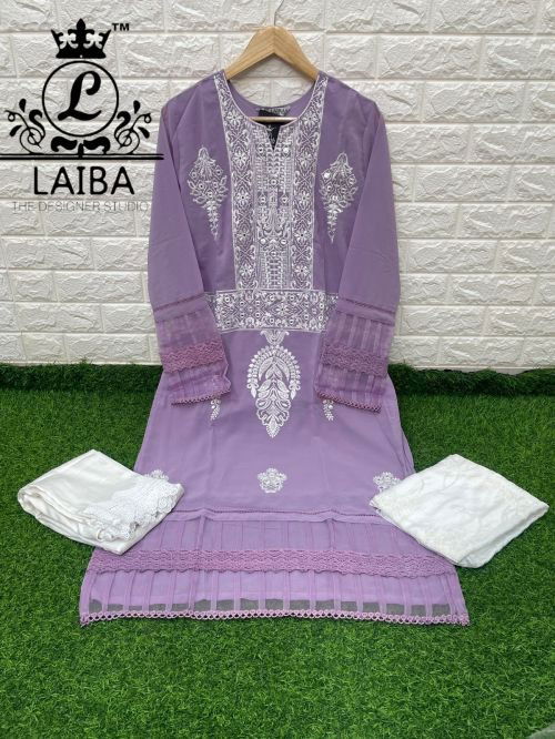 Laiba The Designer Studio Am 139 Fancy Designer Festive Wear Ready Made SUit Collection